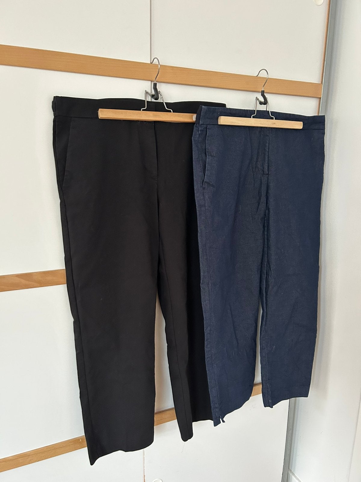 Broek Zara met elastische tailleband, Kleding | Dames, Ophalen, Zo goed als nieuw, Maat 42/44 (L)