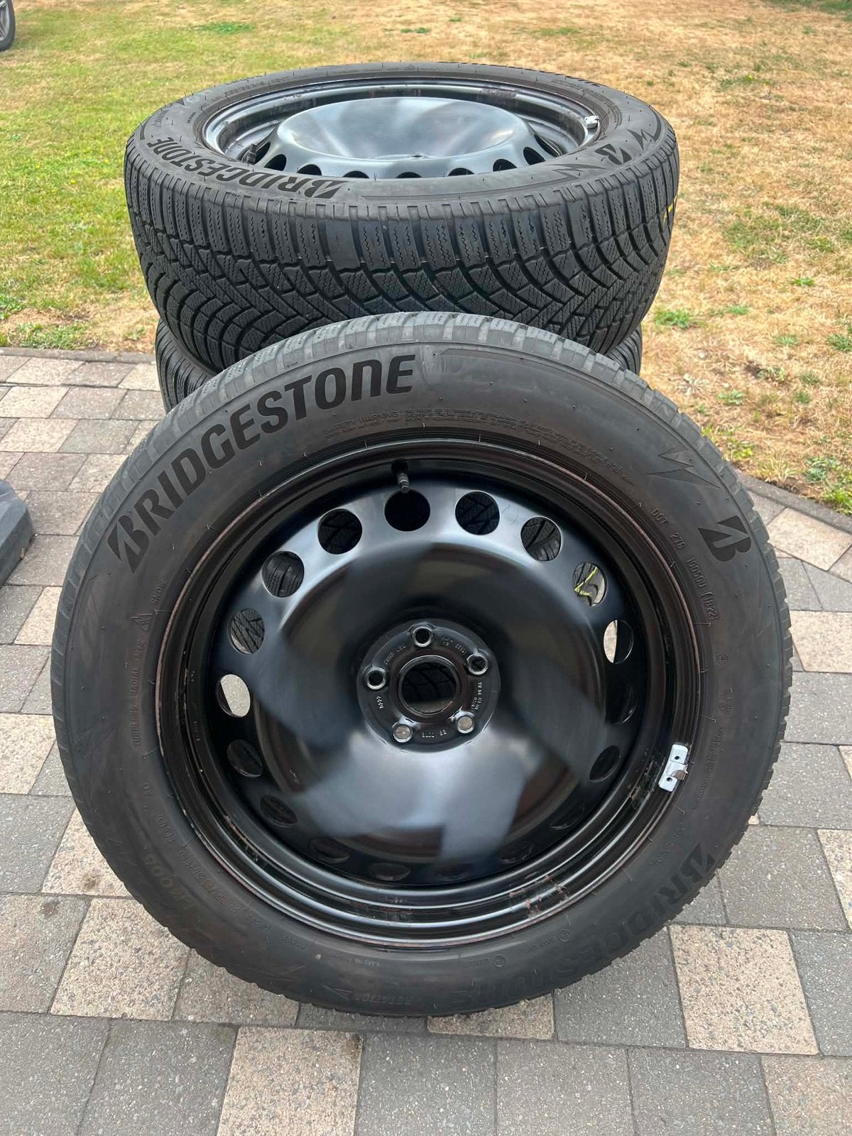 FORD CAPRI / EXPLORER EV WINTERSET 19 INCH BREEDSET, Auto-onderdelen, Banden en Velgen, Gebruikt, Banden en Velgen, Winterbanden