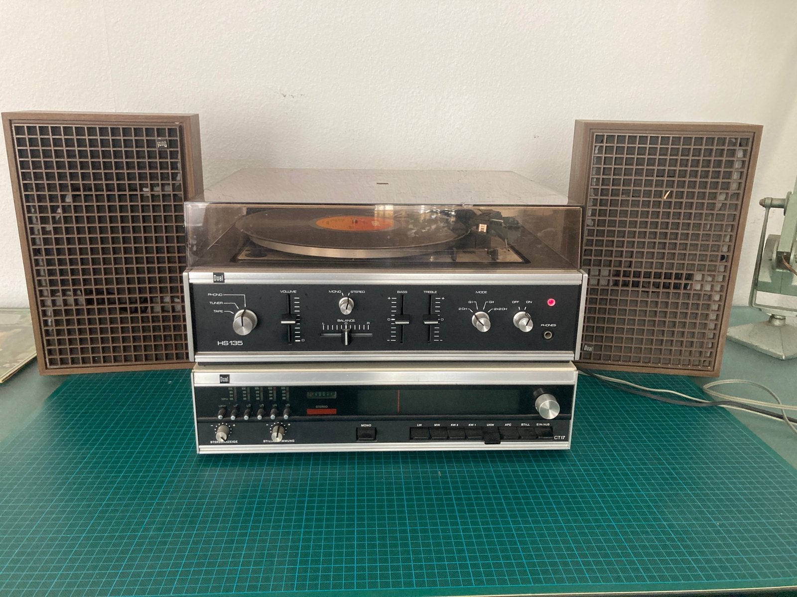 Degelijke Dual stereoset, Ophalen, Zo goed als nieuw