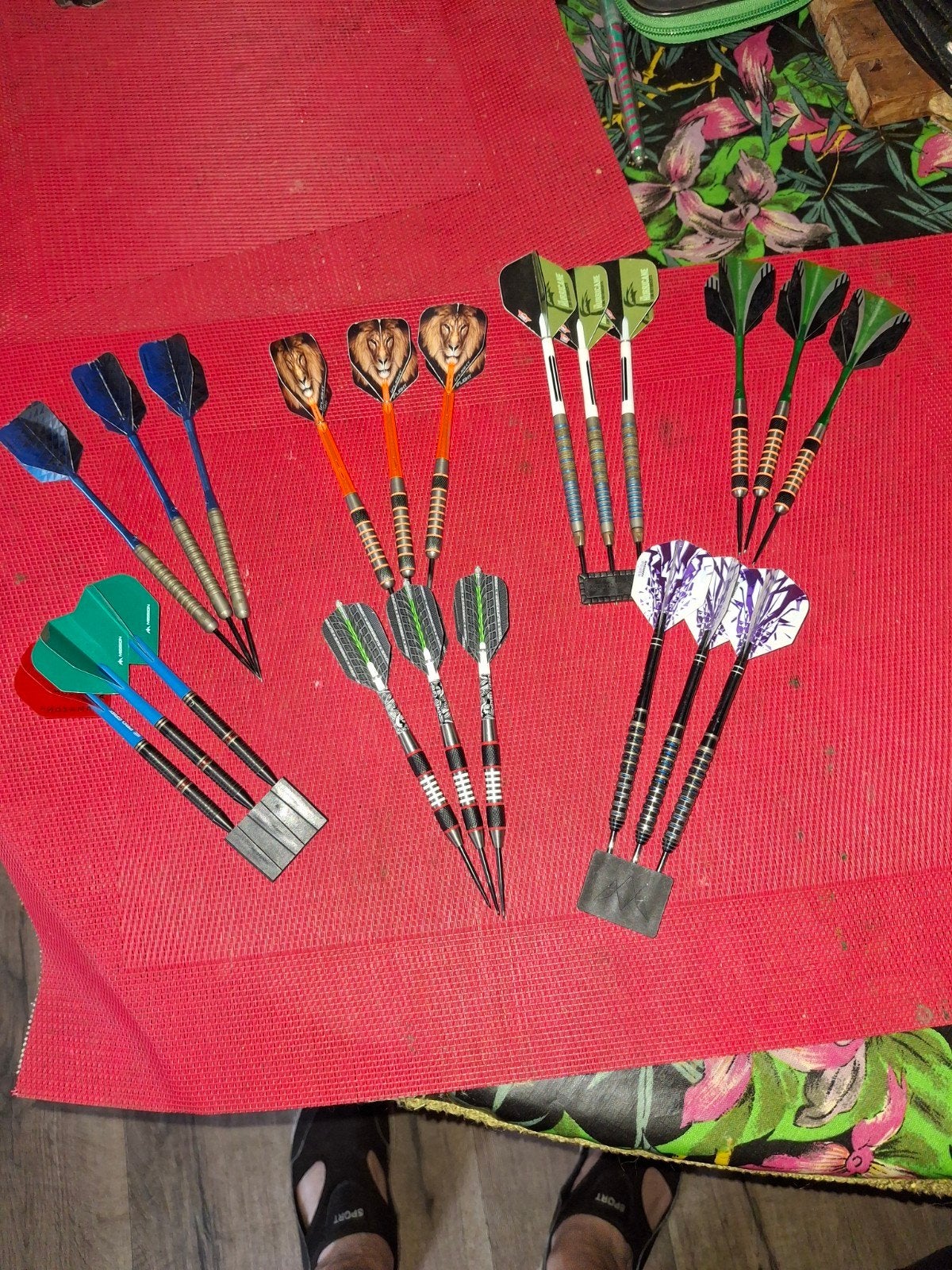 Darts pijlen  22gr  3. 26gr 3. 23gr 1, Ophalen, Pijlen