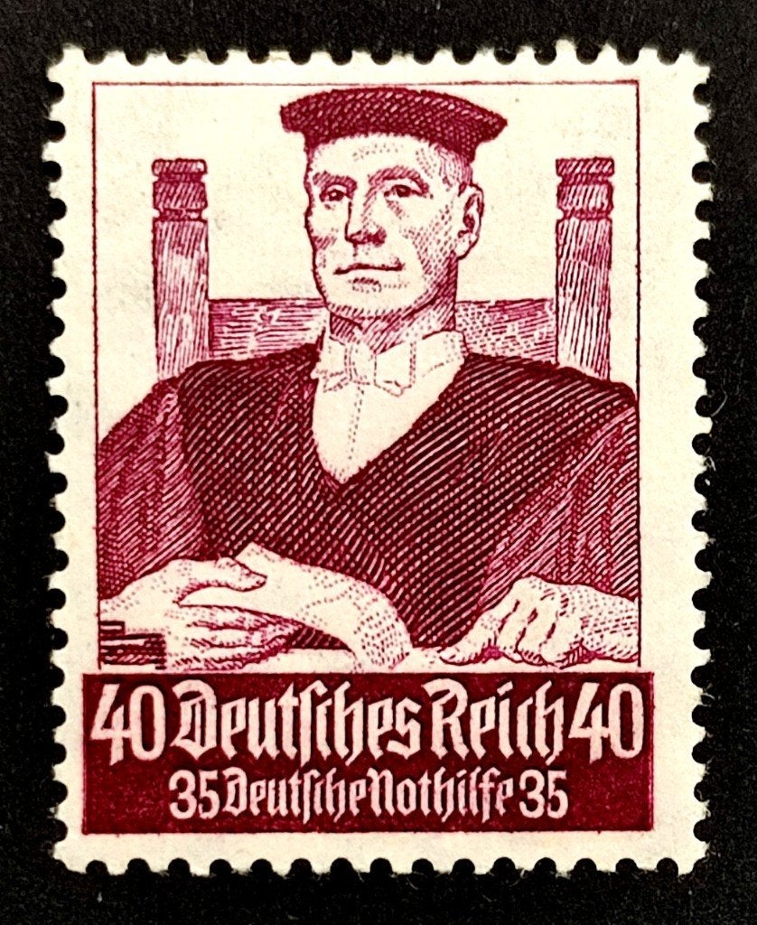 Dt.Reich: Nothilfe-Berufsstände RICHTER!! 1934, Postzegels en Munten, Postzegels | Europa | Duitsland, Ophalen of Verzenden, Overige periodes