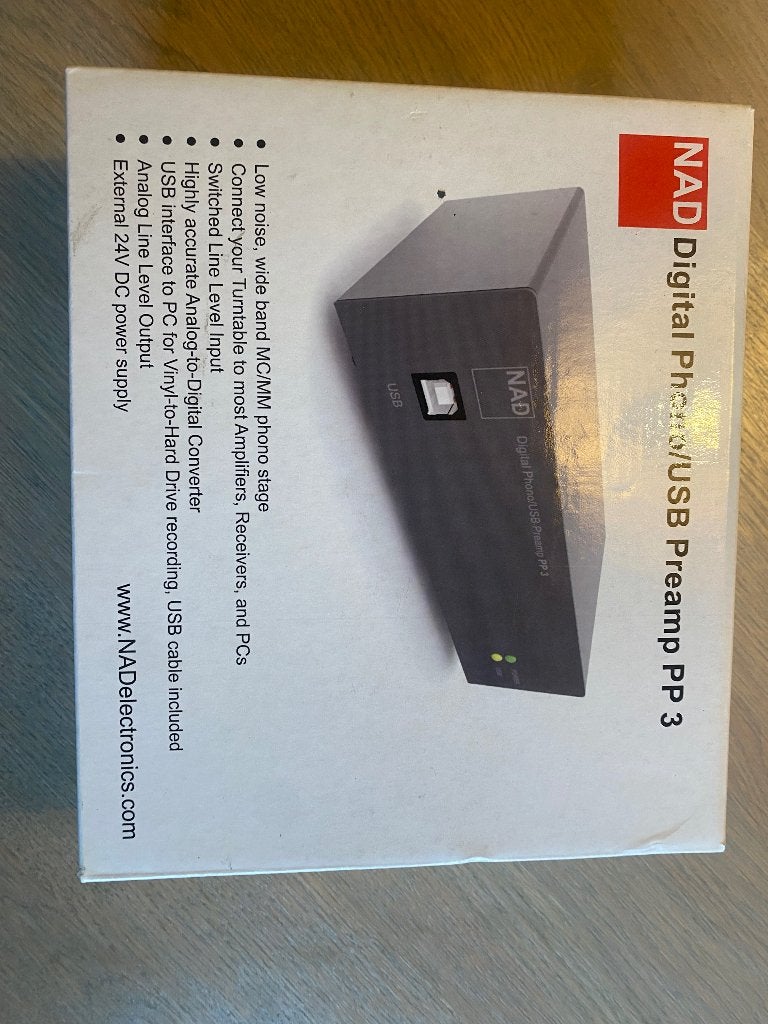 Digitaler Phono/USB Preamp PP3, Muziek en Instrumenten, Ophalen of Verzenden, Nieuw