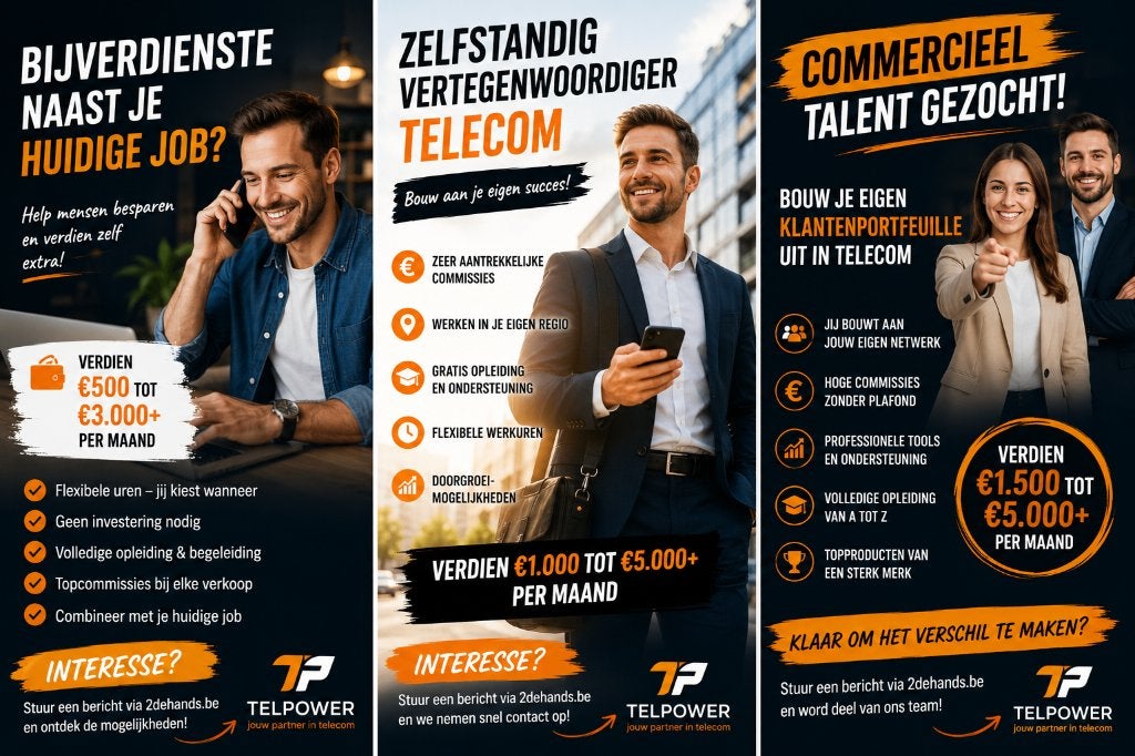 Commercieel talent gezocht, Offres d'emploi, Emplois | Services aux entreprises, Premier Emploi, Autres formes, Convient comme travail d'appoint