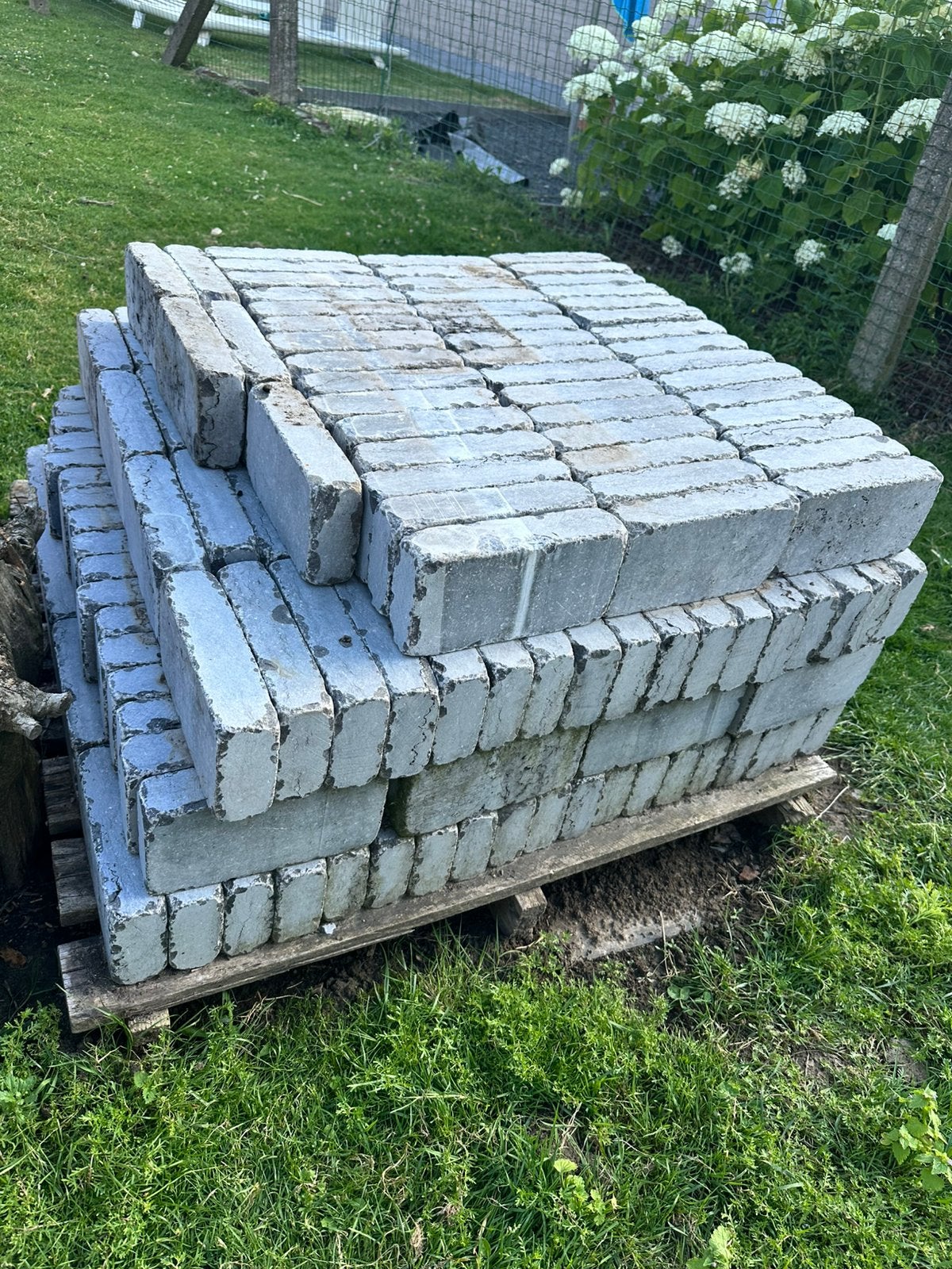 Blauwsteen 22x11x5 cm, Ophalen, Zo goed als nieuw