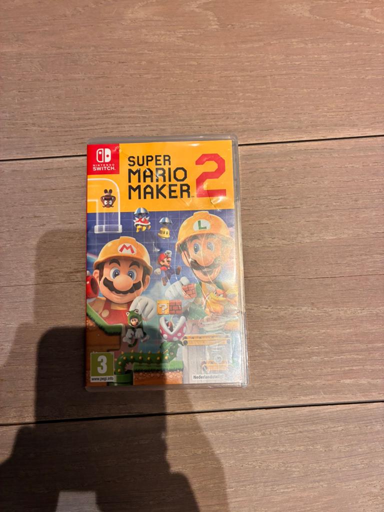 Super Mario Maker 2 voor Nintendo Switch, Games en Spelcomputers, Games | Nintendo Switch, Ophalen of Verzenden, Zo goed als nieuw