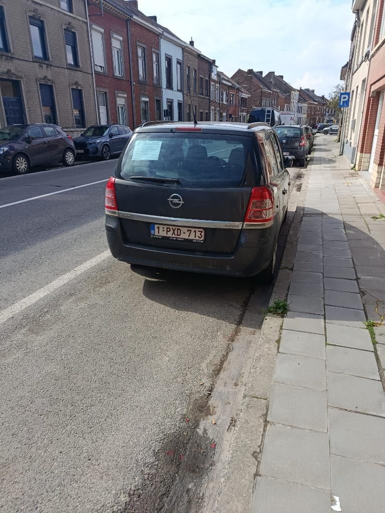 Opel zafira, Autos, Achat, Capteur de stationnement, 7 places, Boîte manuelle