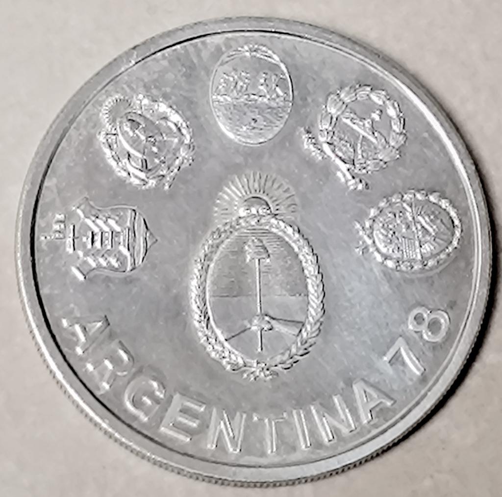 munt Argentinie 2000 pesos 1978 zilver 0,900 :, Enlèvement ou Envoi, Argent