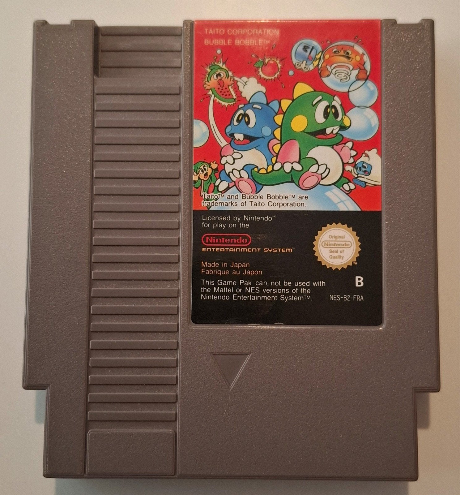 Bubble Bobble ( Nintendo Nes Geme ), Games en Spelcomputers, 2 spelers, Ophalen, Zo goed als nieuw, Puzzel en Educatief