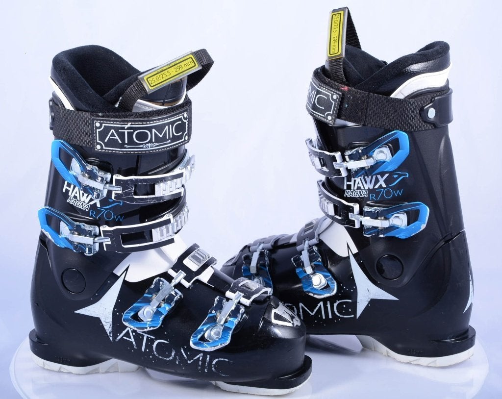 36,5; 37 EU dames skischoenen ATOMIC HAWX MAGNA R70 W, BLACK, Gebruikt, Verzenden, Schoenen, Carve