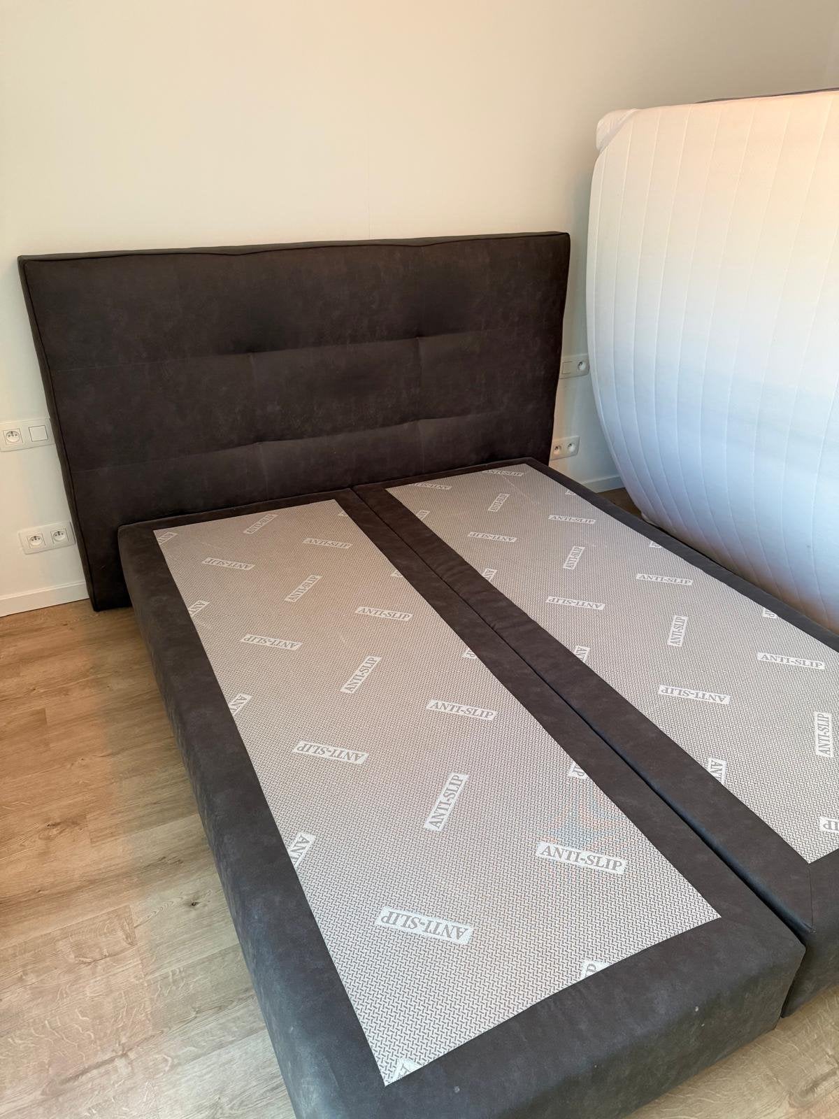 Boxspring 160x200, Huis en Inrichting, Slaapkamer | Boxsprings, Ophalen, Zo goed als nieuw