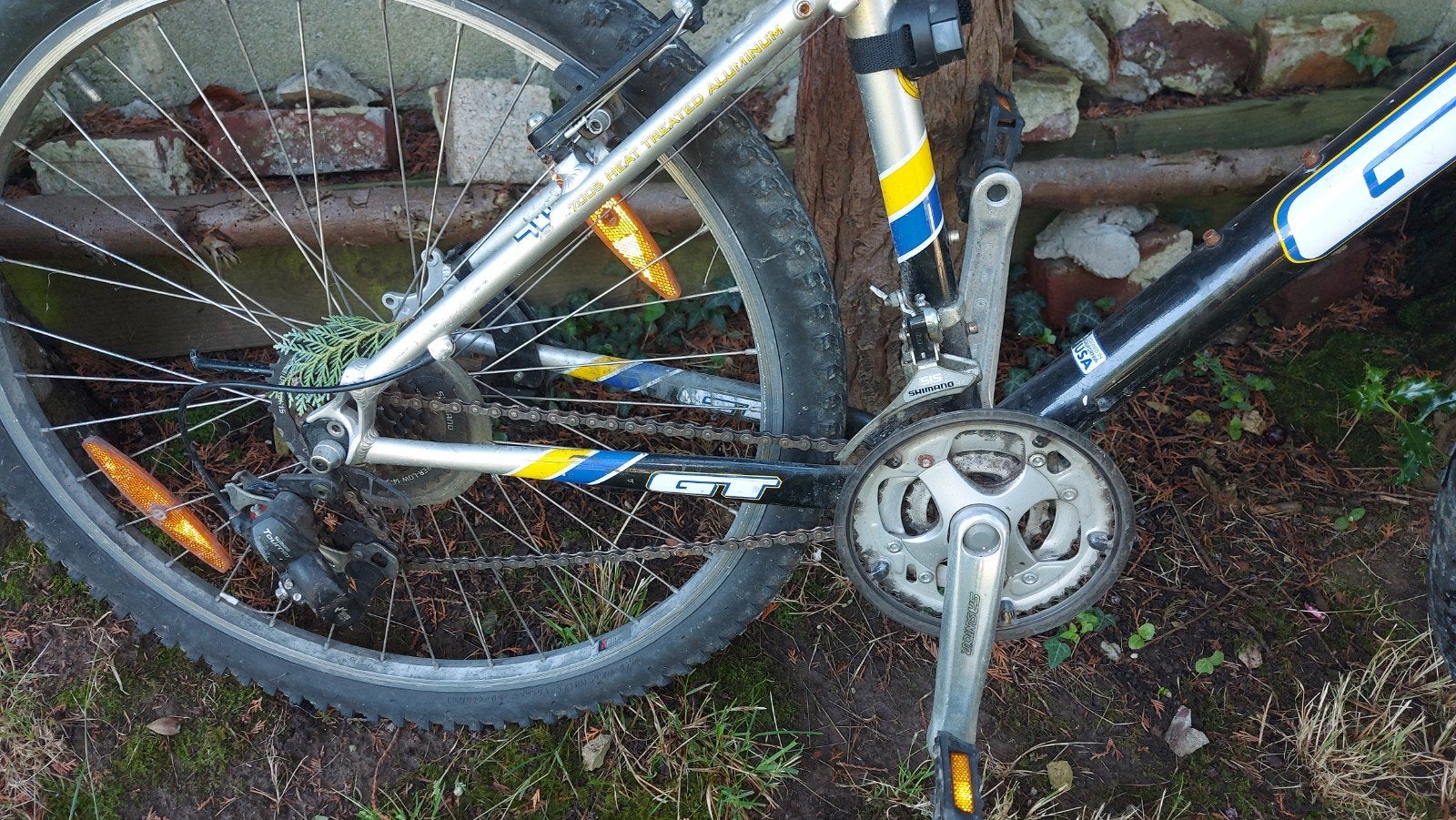 fiets en helm, Ophalen