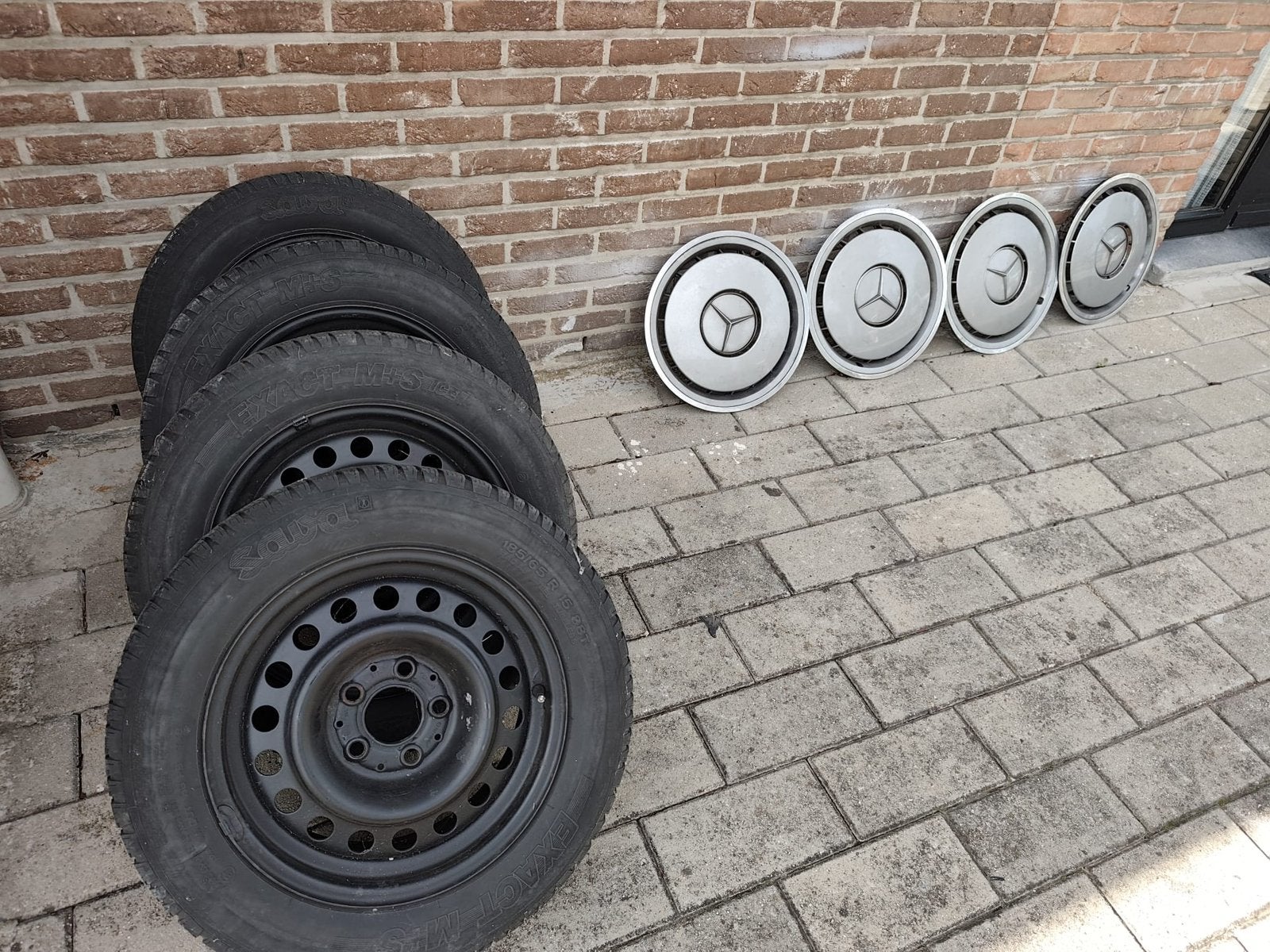Mercedes velgen en banden, Auto-onderdelen, Ophalen, Banden en Velgen