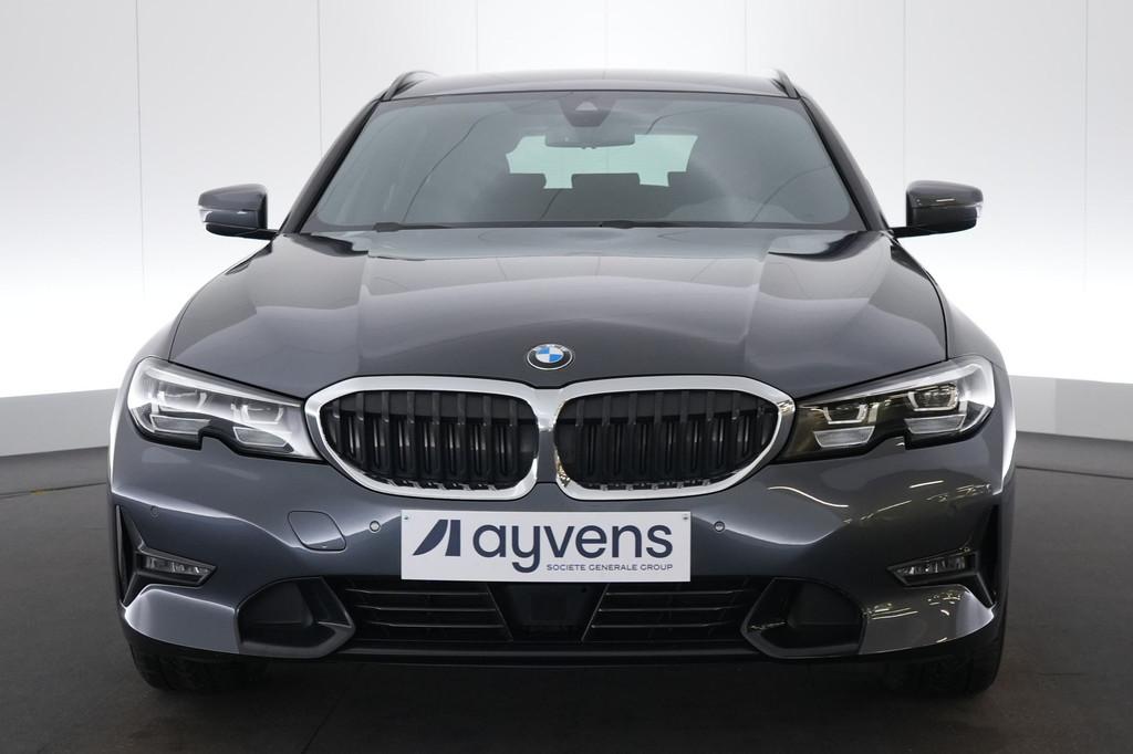(2BSL420) BMW 3 TOURING, Cuir, Argent ou Gris, Entreprise, Carnet d'entretien