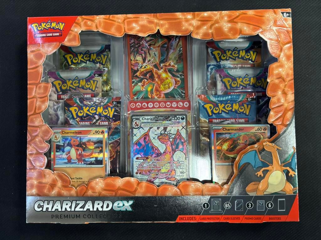 Charizard premium collection box, Hobby en Vrije tijd, Ophalen, Zo goed als nieuw