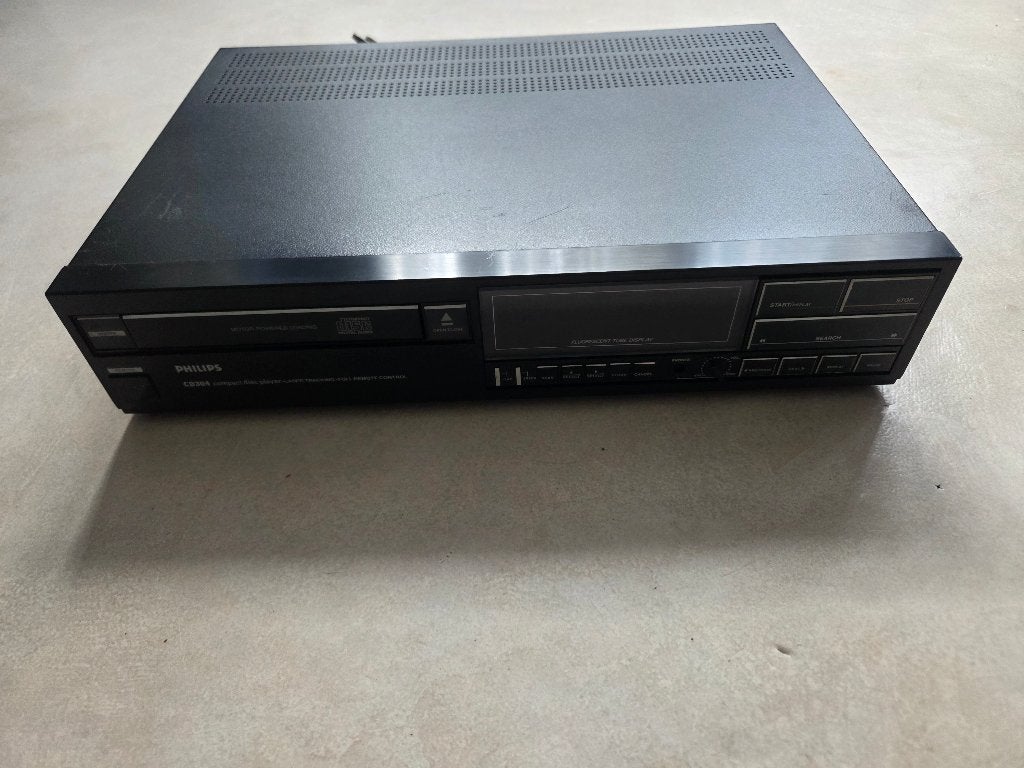 Philips CD304 Compact Disc Speler Vintage Audio, Audio, Tv en Foto, Ophalen of Verzenden, Gebruikt, Philips