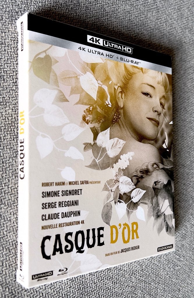 CASQUE D'OR / Digipack 4KUHD (2 Bluray) + Livret /Comme Neuf, CD & DVD, Blu-ray, Français, Enlèvement ou Envoi, Français, Film