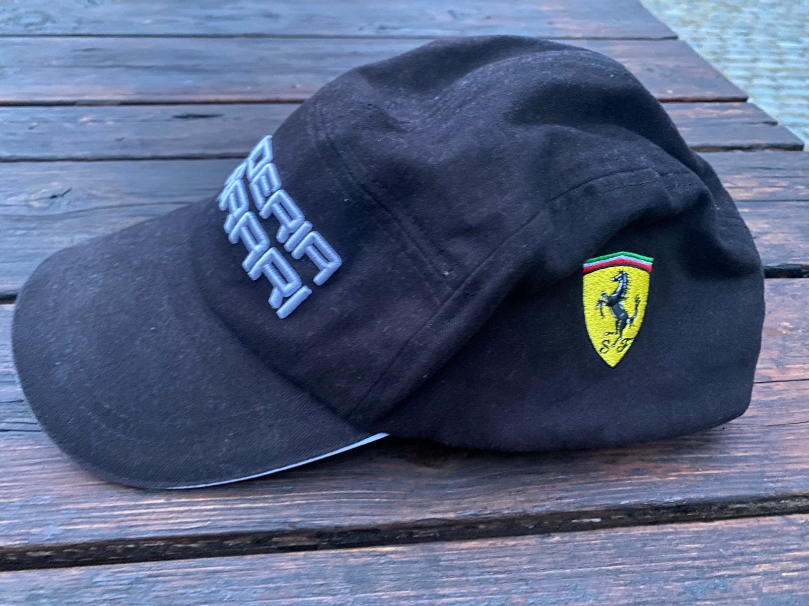 vintage Formule 1 cap SCUDERIA FERRARI, Ophalen of Verzenden, Gebruikt, Formule 1