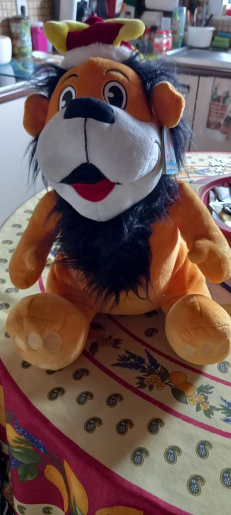 De leeuw van bellewaarde, Enfants & Bébés, Jouets | Peluches, Enlèvement ou Envoi, Lion