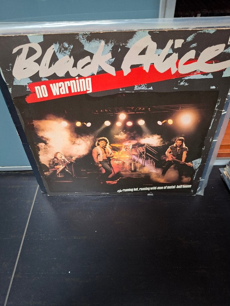 12" - black alice - no warning - bak 2, Ophalen of Verzenden, Inclusief binnenhoes, 12 inch, Overige typen