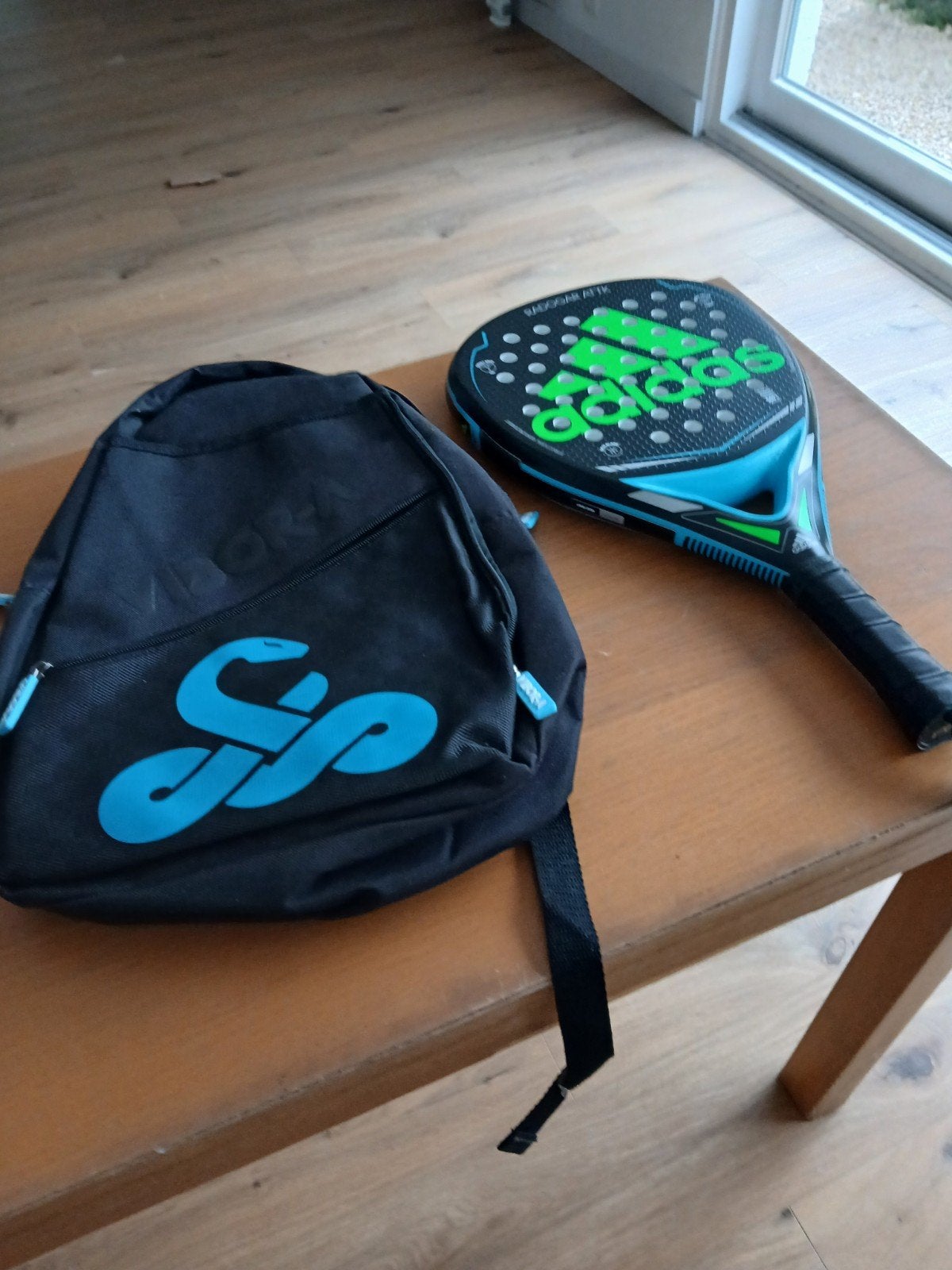 Padelracket en rugzak te koop, Sports & Fitness, Padel, Enlèvement, Raquette de padel