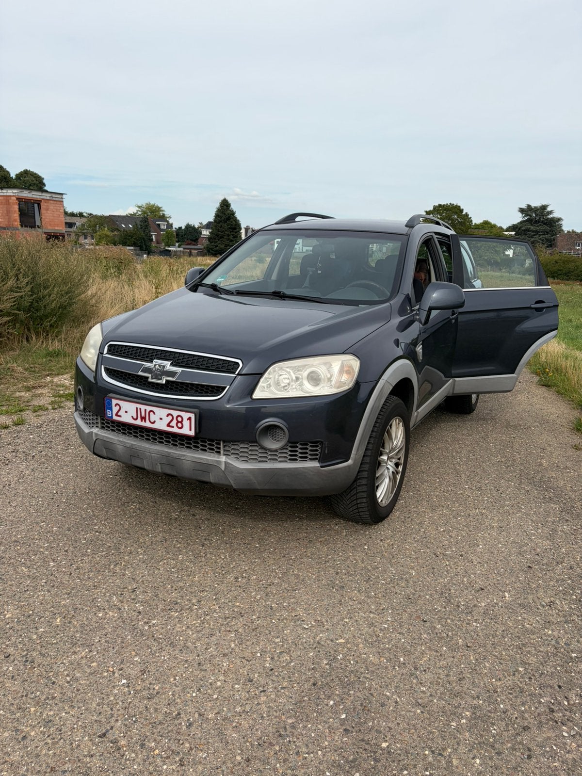 Chevrolet Captiva 7plaatsen, Auto's, Chevrolet, Stof, Zwart, 7 zetels, Handgeschakeld