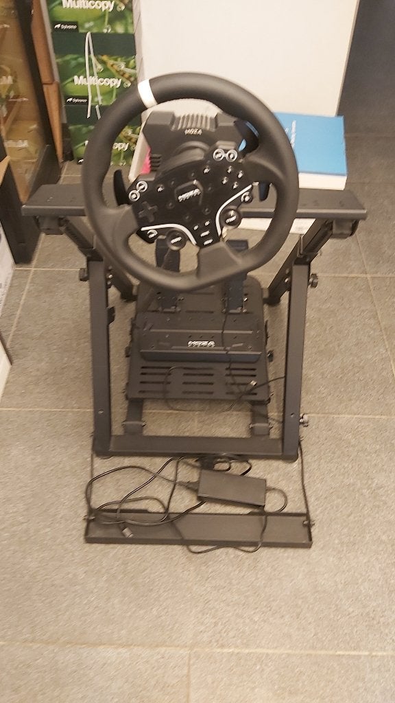 Moza R5 Direct Drive set + Next Level Racing Wheel Stand 2.0, Computers en Software, Ophalen, Zo goed als nieuw, Moza Racing