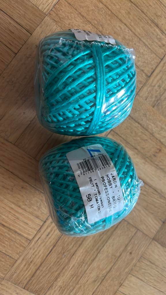 Tuin draad  50 meter, Hobby en Vrije tijd, Breien en Haken, Ophalen, Zo goed als nieuw