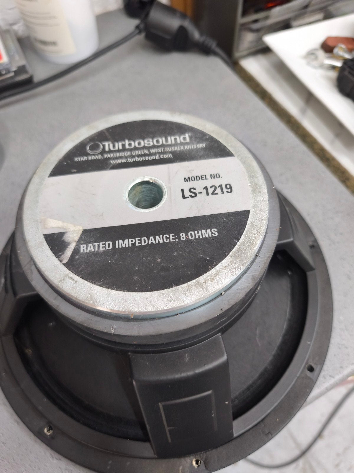 turbo sound txd model 12"  ls-1219 - 8ohm, Ophalen of Verzenden