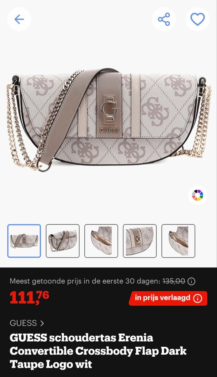 Guess handtas, Handtassen en Accessoires, Tassen | Damestassen, Ophalen, Handtas