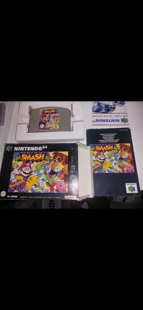 Jeu super smash bros Nintendo 64, Consoles de jeu & Jeux vidéo, Enlèvement ou Envoi