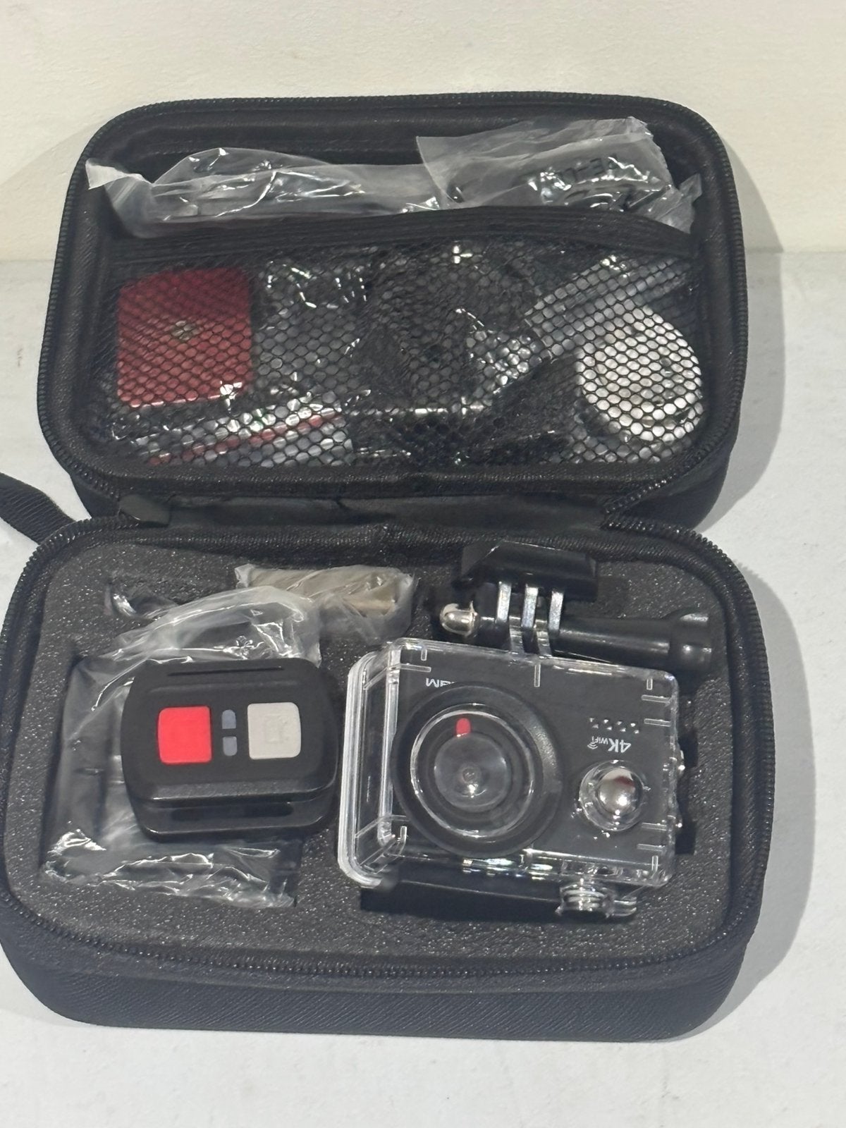 Apexcam M80 Air 4K Wi-Fi sportcamera met accessoires, Ophalen of Verzenden, Nieuw, Overige merken