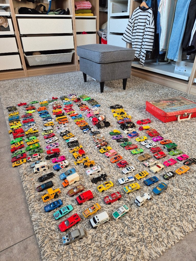 Retro auto's matchbox, hotwheels,..., Ophalen of Verzenden, Gebruikt
