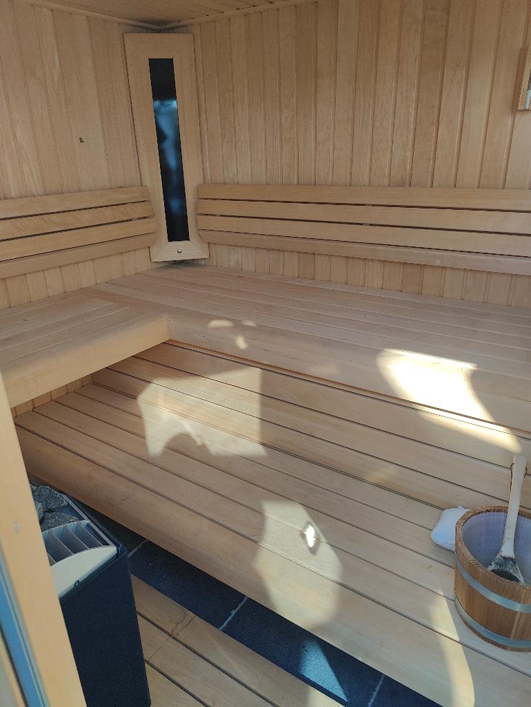 Sauna, Enlèvement, Comme neuf, Sauna complet