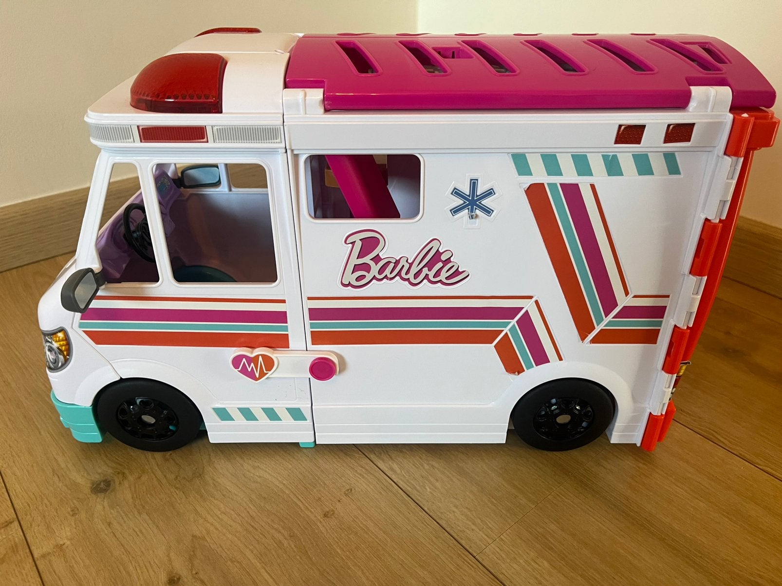 Barbie ambulance, Enlèvement, Comme neuf