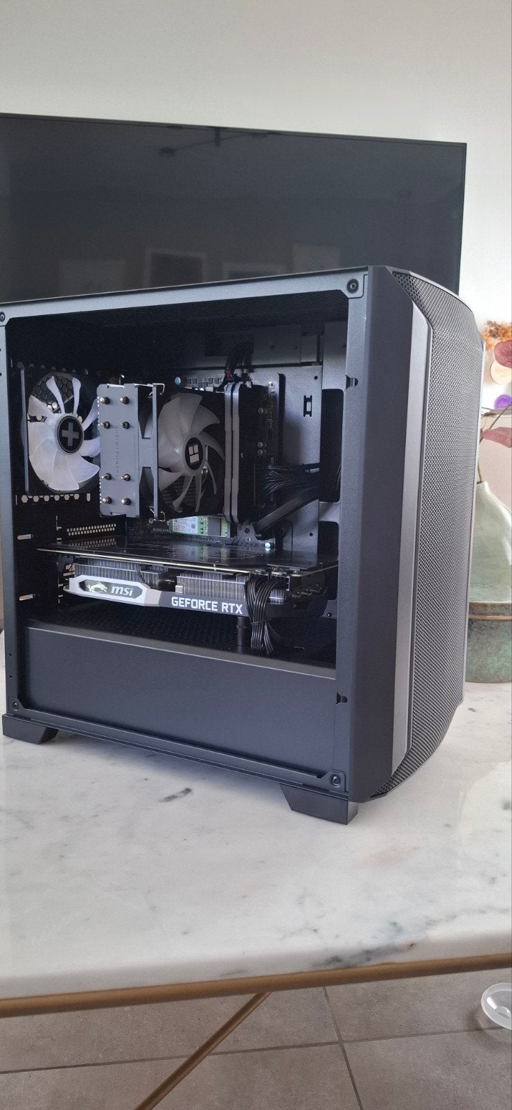 Gaming PC Ryzen RTX, Computers en Software, Computerbehuizingen, Ophalen of Verzenden
