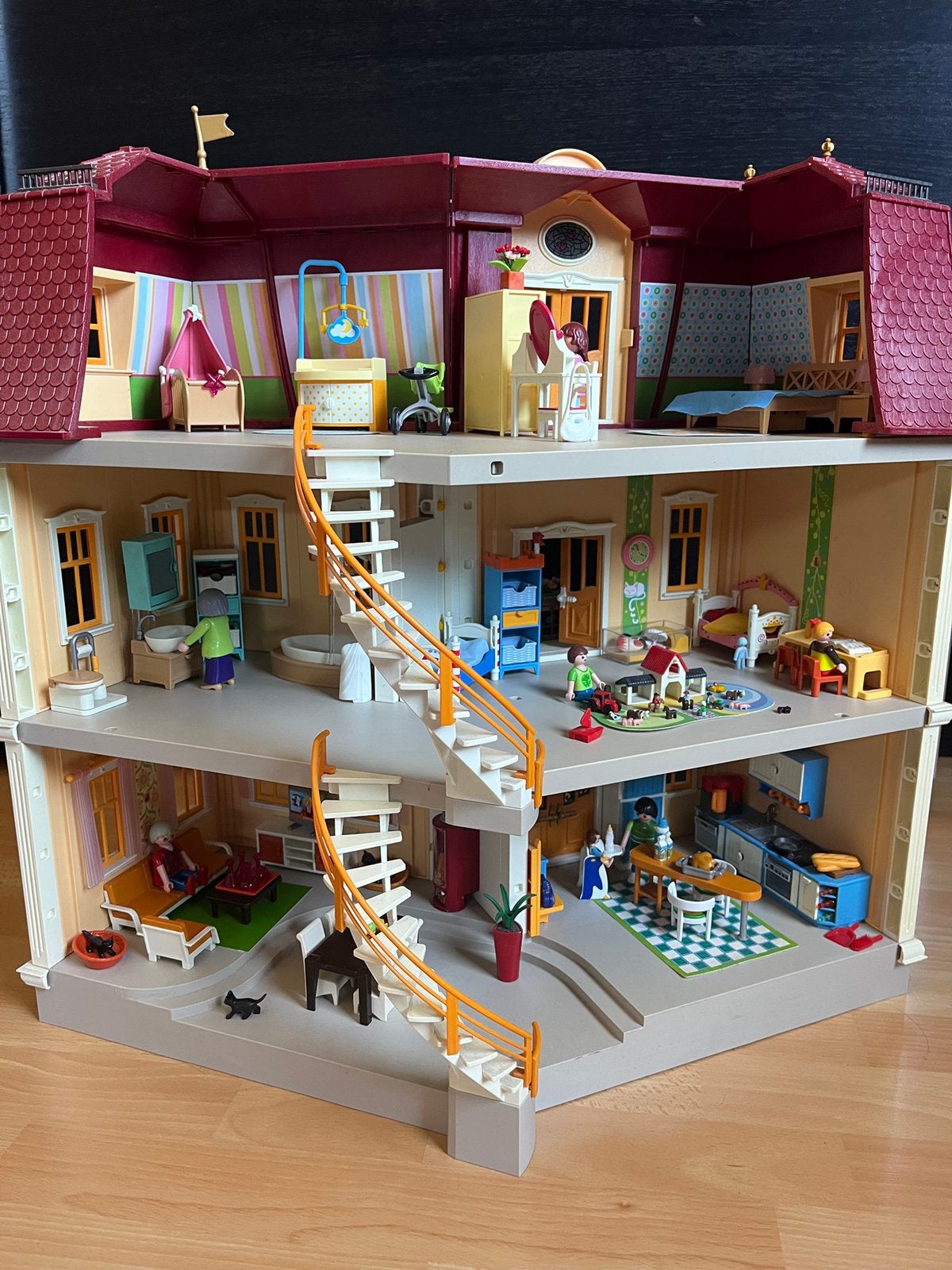 Playmobil huis, Ophalen
