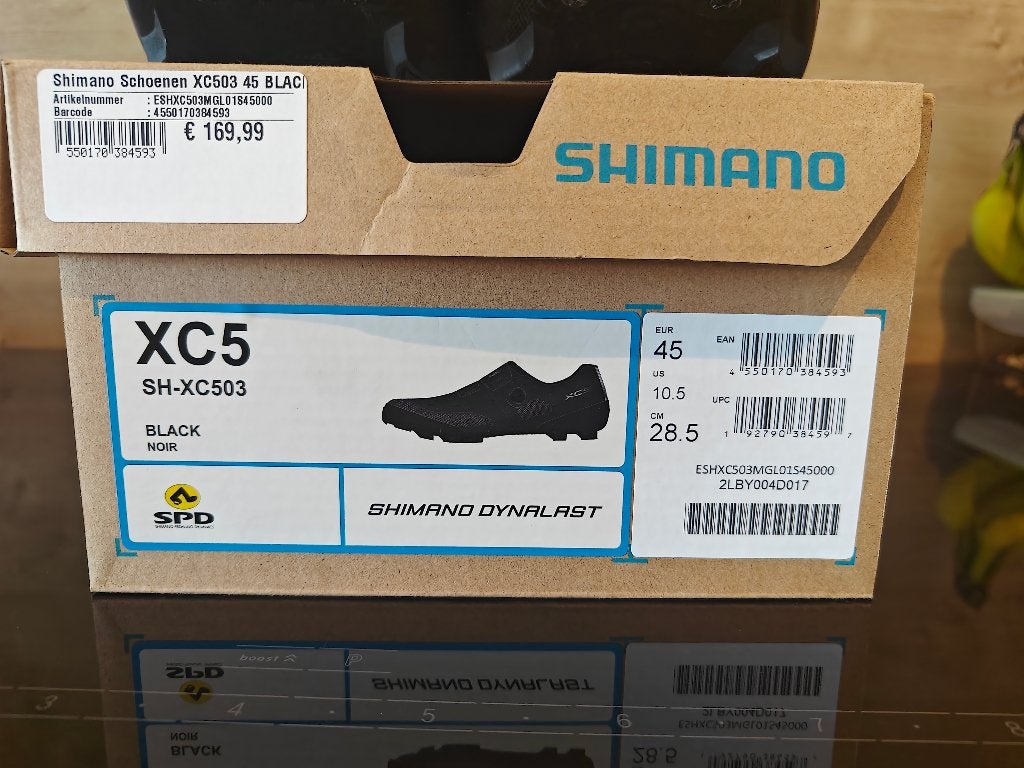 Shimano XC 503 Schoenen maat 45 nieuwstaat, Fietsen en Brommers, Ophalen, Heren, Schoenen, Nieuw