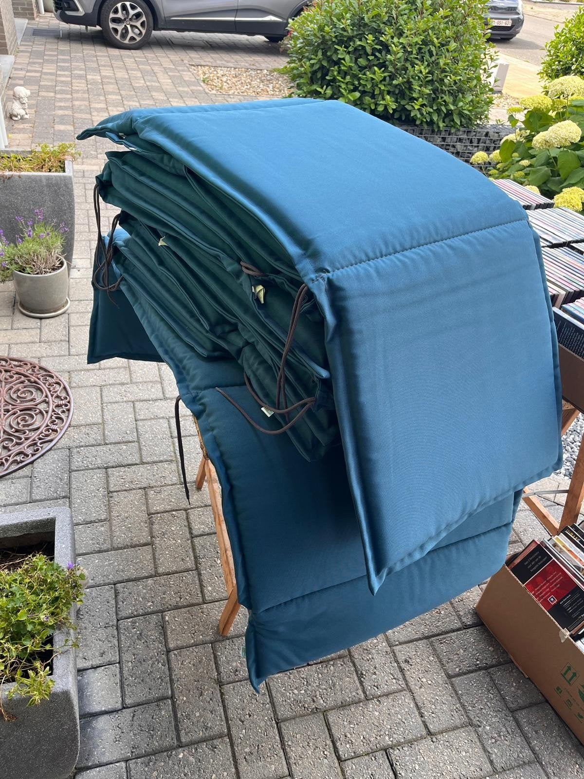Gratis 6 Tuinkussens, Tuin en Terras, Ophalen