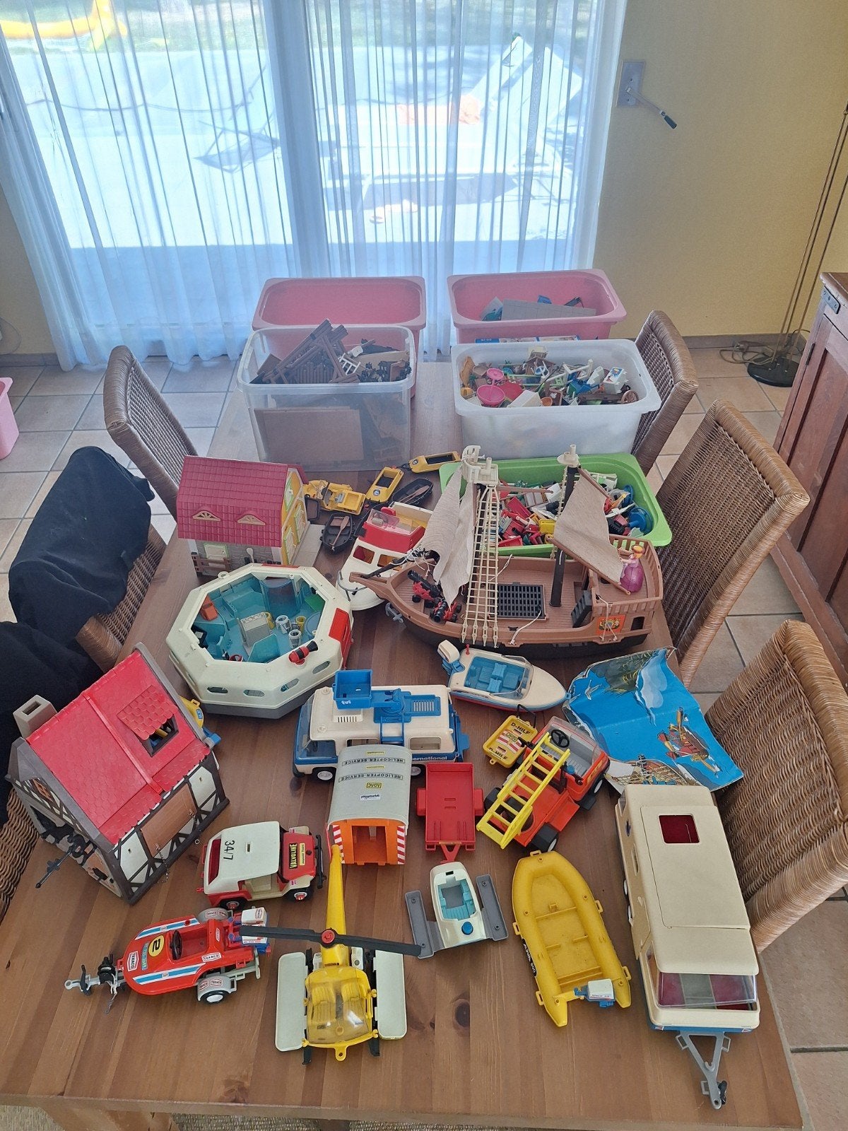 gos lot de playmobile vintage, Enlèvement