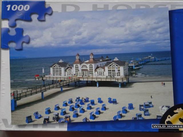 Puzzel Rügen 1000 st actie 3 + 1 gratis, Enlèvement ou Envoi, 500 à 1500 pièces, Comme neuf, Puzzle