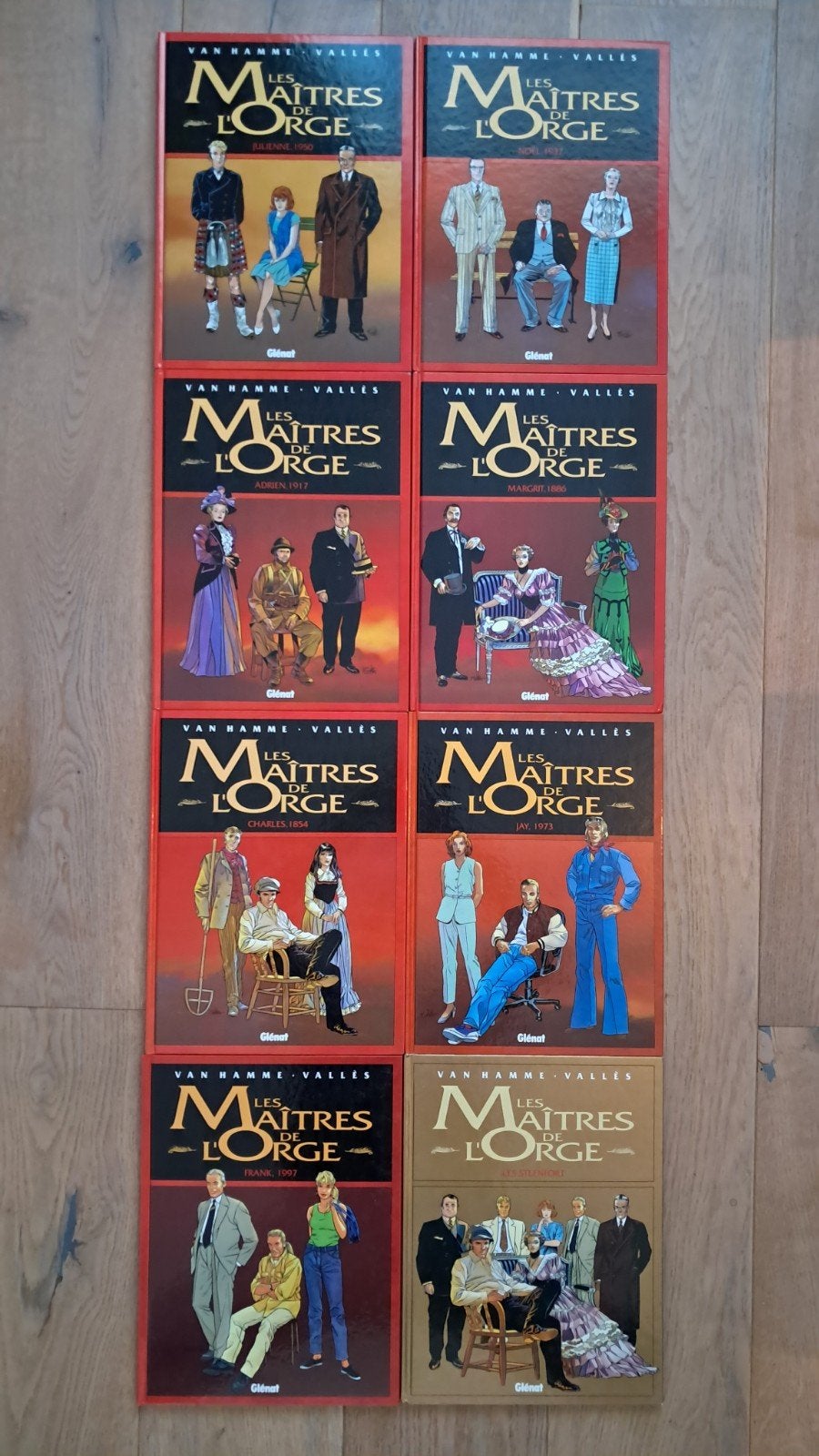 Les Maîtres de l'Orge, Série complète ou Série, Utilisé, Van Hamme - Vallès, Envoi