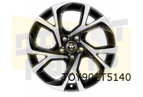 Toyota Auris velg Alu. 7J x 18'' (type D) (5x double spoke), -, Verzenden, -, Nieuw