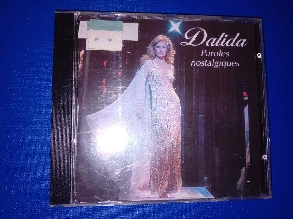 cd dalida paroles nostalgiques, Ophalen of Verzenden, Zo goed als nieuw, Chanson