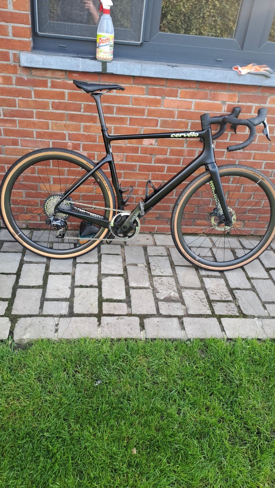 cervelo aspero 5 sram force powermeter maat 58, Overige merken, 28 inch, Gebruikt, Carbon