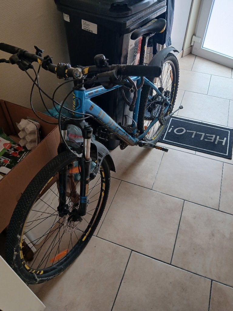 Fiets, Fietsen en Brommers, Fietsen | Mountainbikes en ATB, Gebruikt, Heren, Overige merken, Ophalen