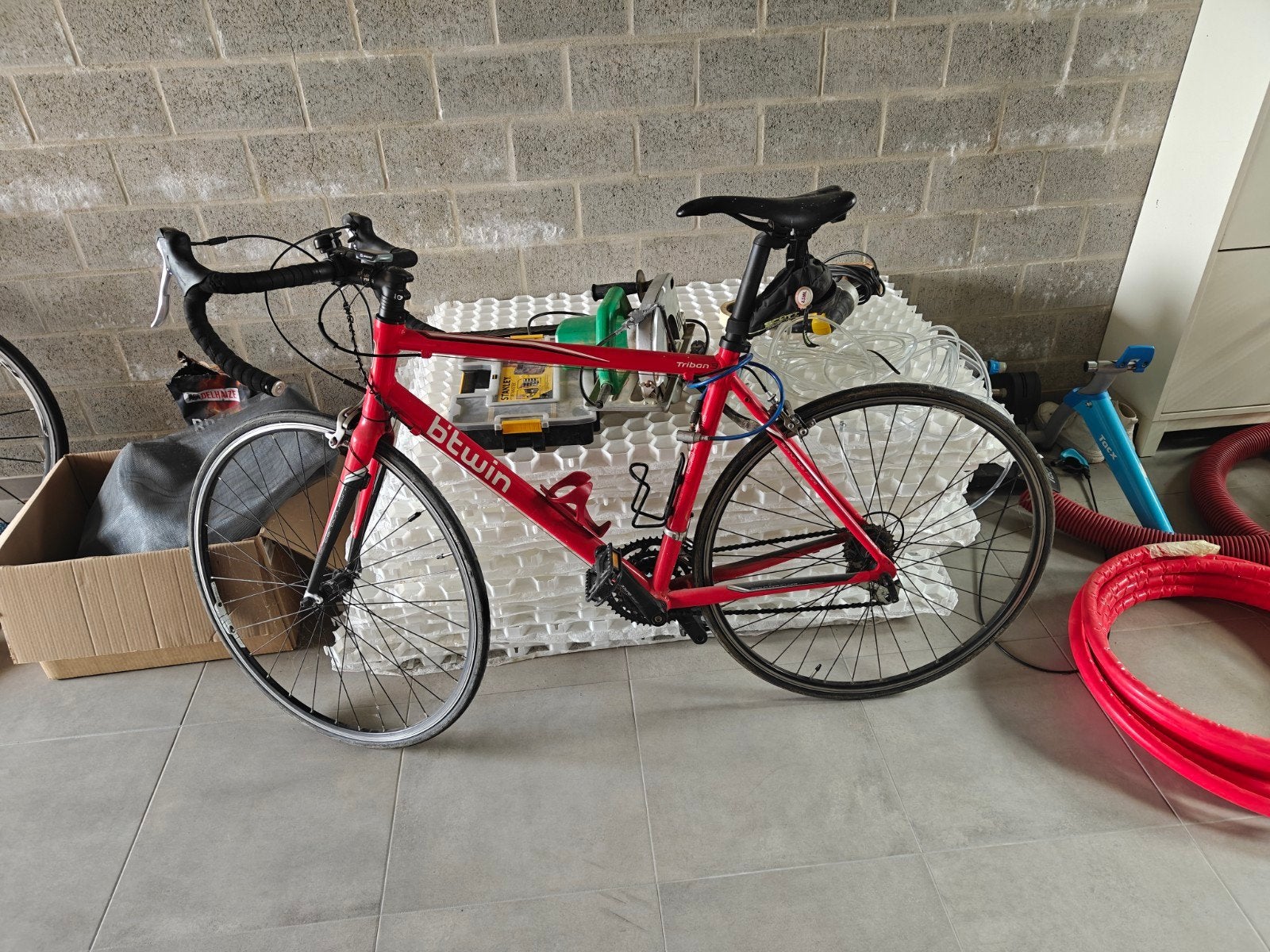 Koersfiets Btwin Triban 3, Vélos & Vélomoteurs, Enlèvement