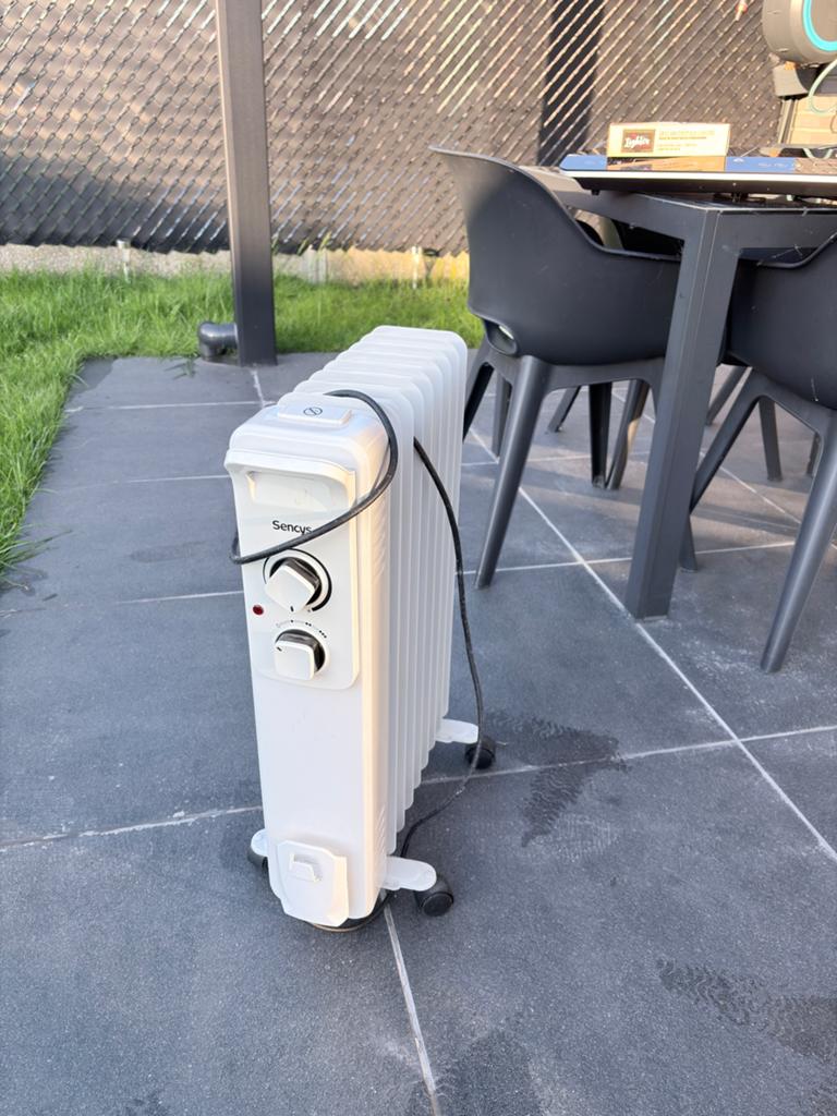 Verwarming, Ophalen, Zo goed als nieuw