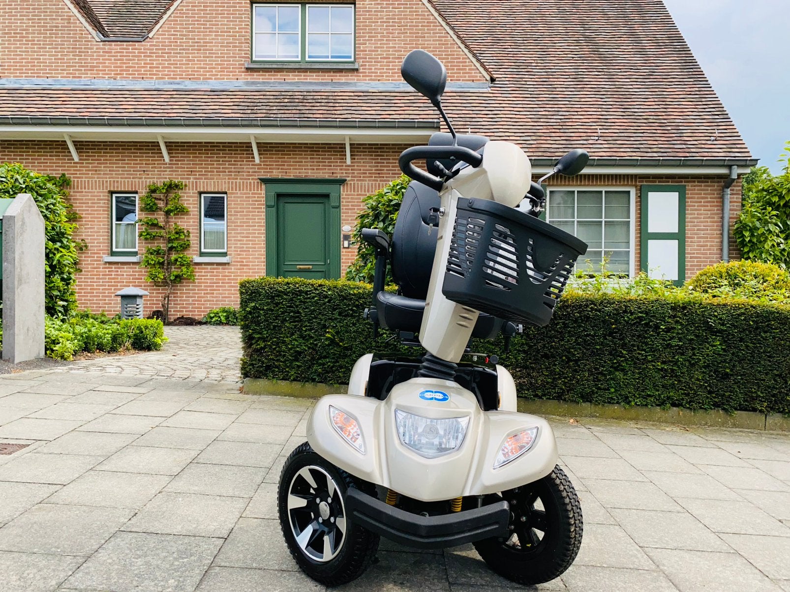 Vermeiren Carpo 4 Scootmobiel 4wiel Invalide Scooter, Diversen, Rolstoelen, Ophalen of Verzenden, Inklapbaar, Zo goed als nieuw