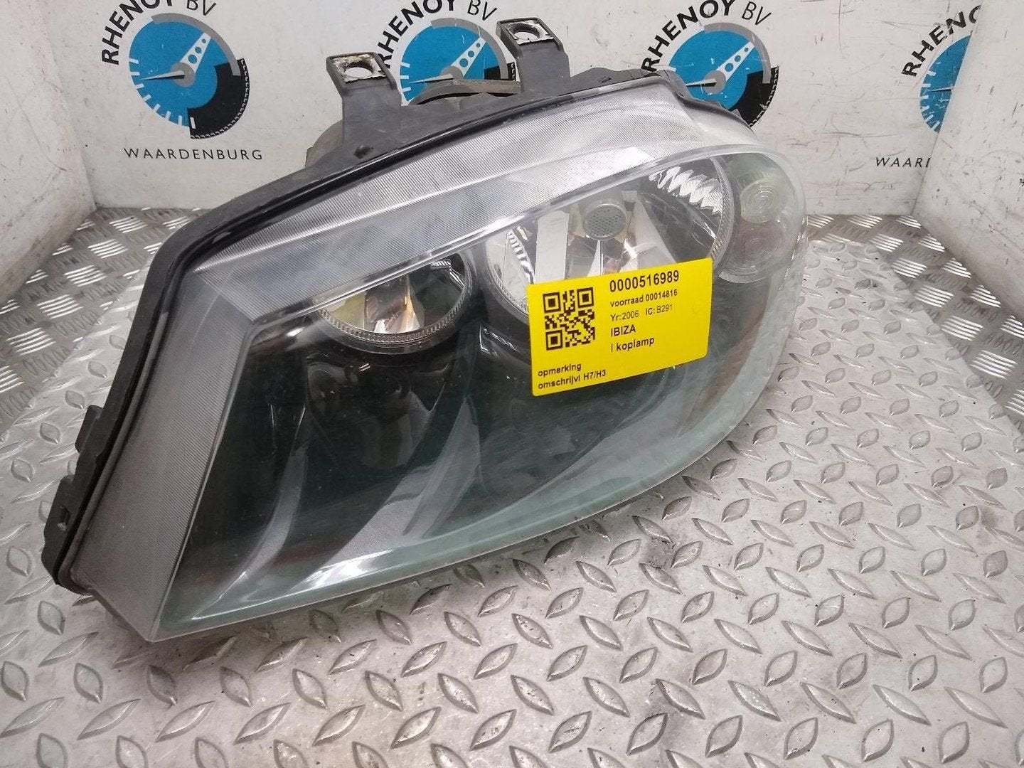 SEAT IBIZA 1.4-16V BUSINESSLINE  KOPLAMP L 2006, Ophalen of Verzenden, Gebruikt, ARN erkend