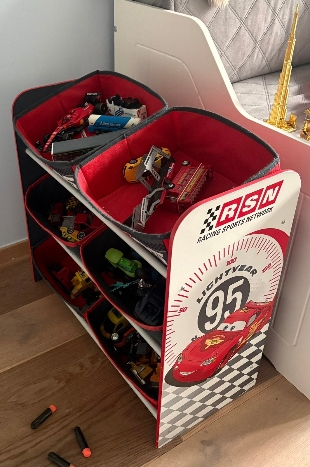 Étagère pour jouts Disney Cars, Enlèvement